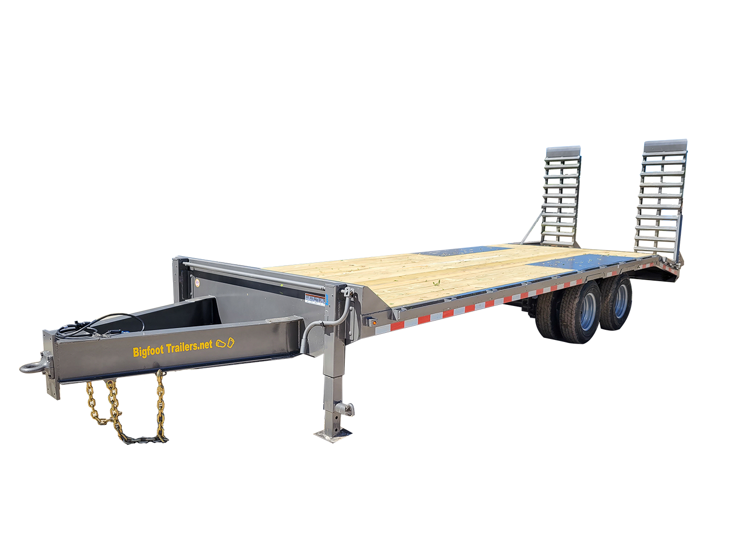 High quality bumper pull deckover trailers in Jacksonville & Mulberry FL