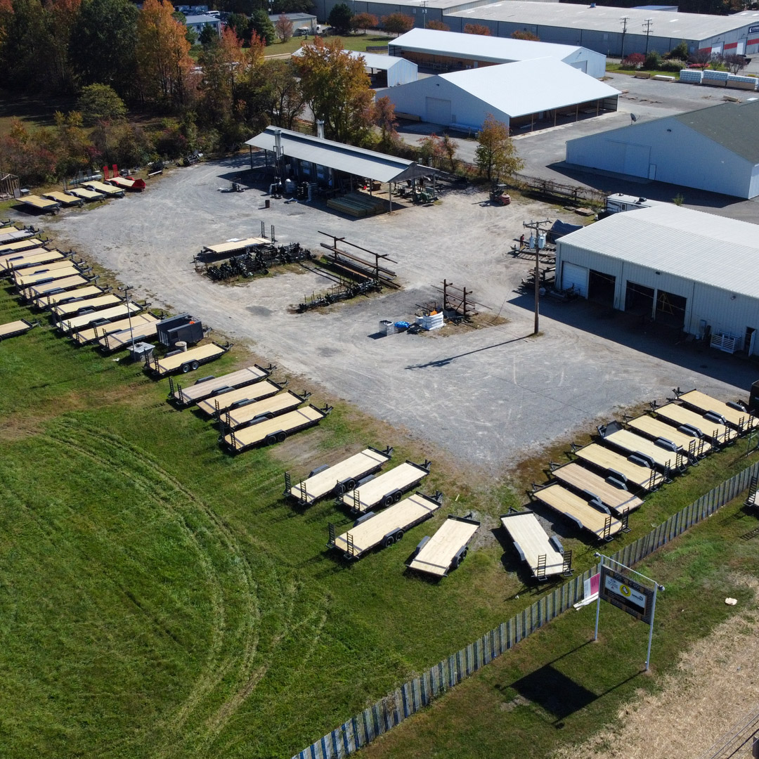 Bumper pull trailers with Dexter axles in Richmond VA 