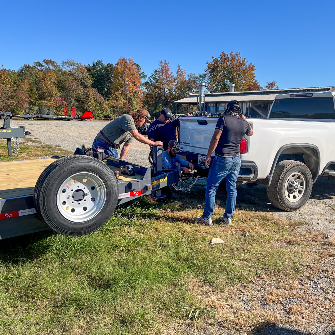 Equipment, utility, dump, deckover and other trailer types available now in Mulberry, FL, Ashland VA and more