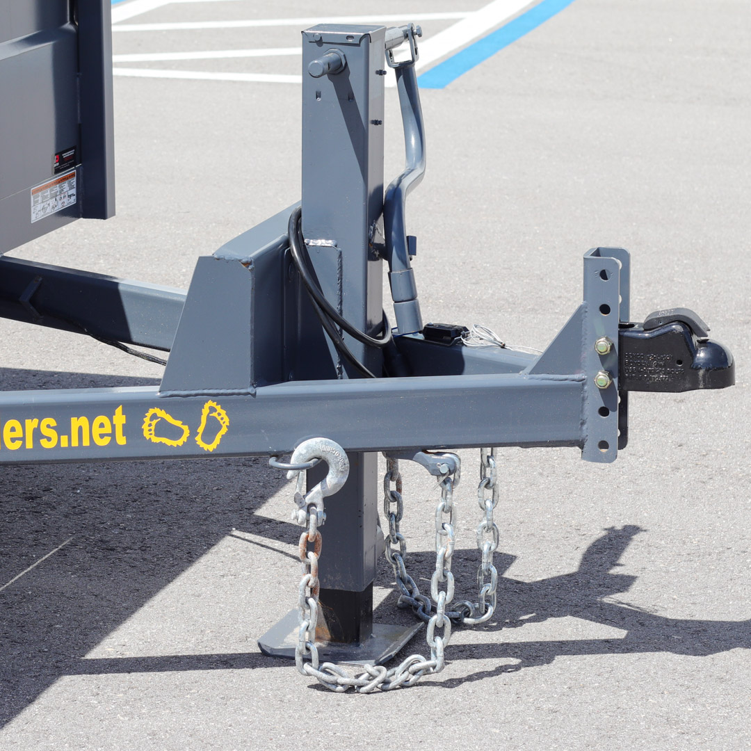 Trailers with Demco EZ latch couplers available in Springfield, MA & Providence, RI