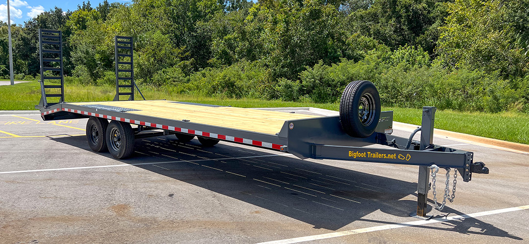 New 14k GVWR deckover trailers in Jacksonville & Mulberry FL