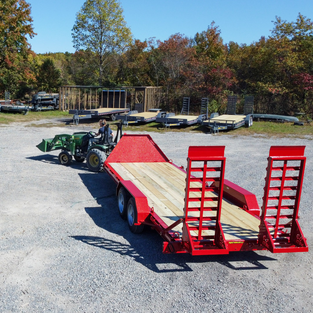 High quality deckover, equipment, utility and other trailers available in Tallahassee FL