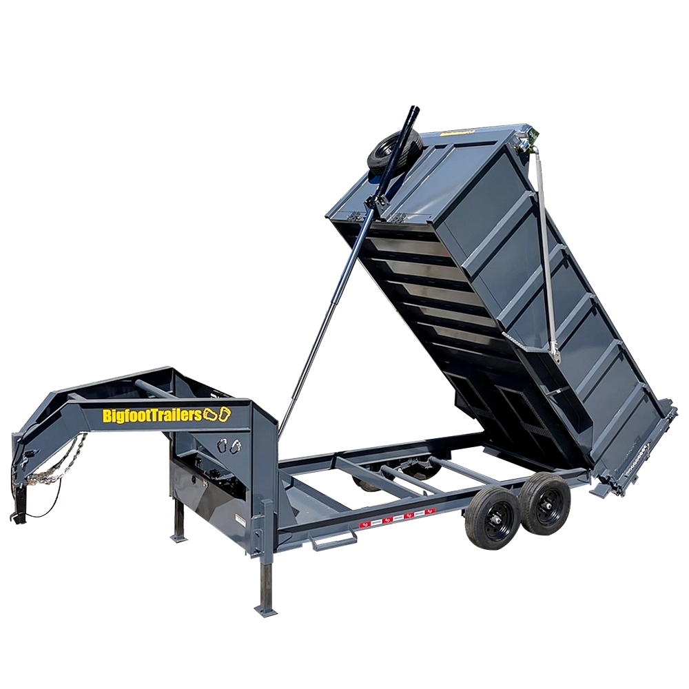 New gooseneck dump trailers in Jacksonville, FL & Baltimore, MD