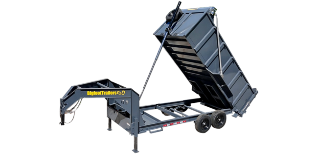 Dump trailers sold and manufactured in Raleigh Durham, NC & Washington, DC