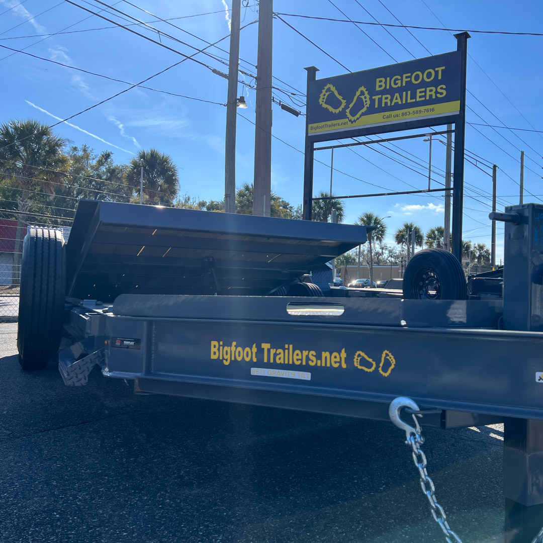 Tilt Trailers from Bigfoot Trailer of Mulberry Florida