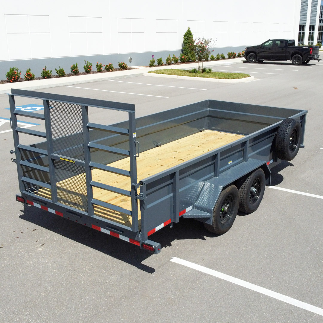 Heavy Duty Utility Flatbed Trailers in Jacksonville