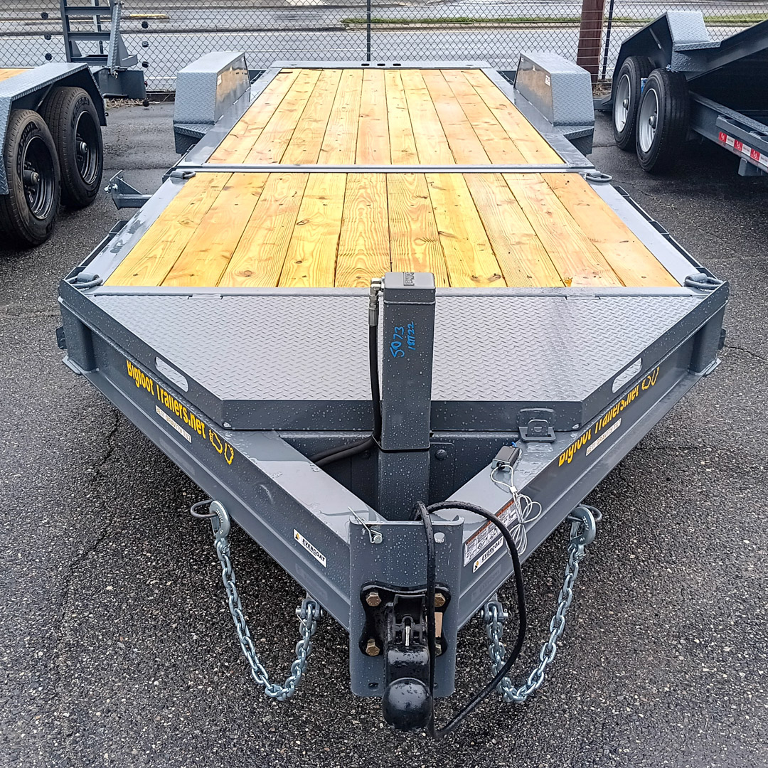 Tilt Trailers from Bigfoot Trailers, manufactured in Mulberry Florida