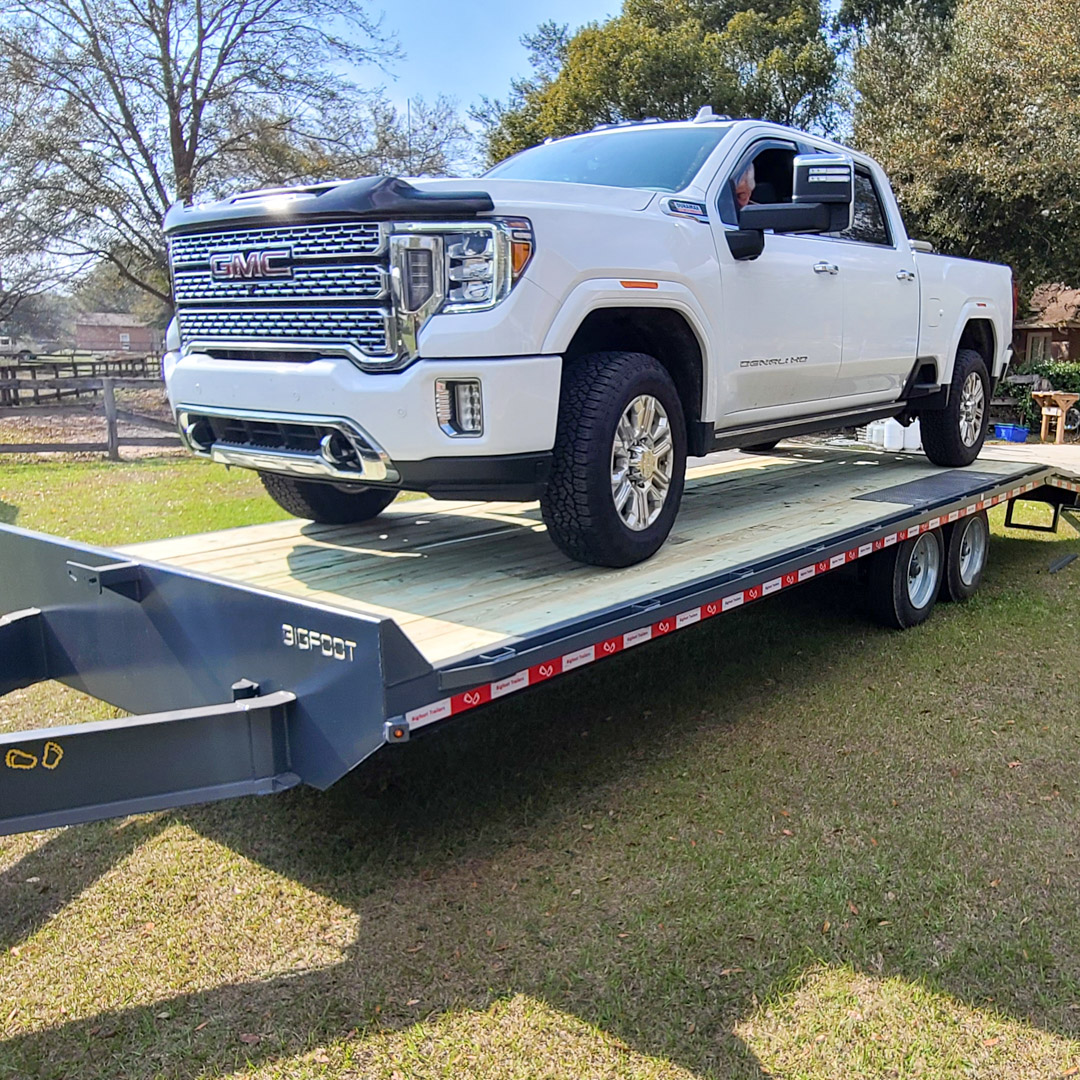 Car Haulers, Equipment Trailers and more from Bigfoot Trailers of Jacksonville Florida